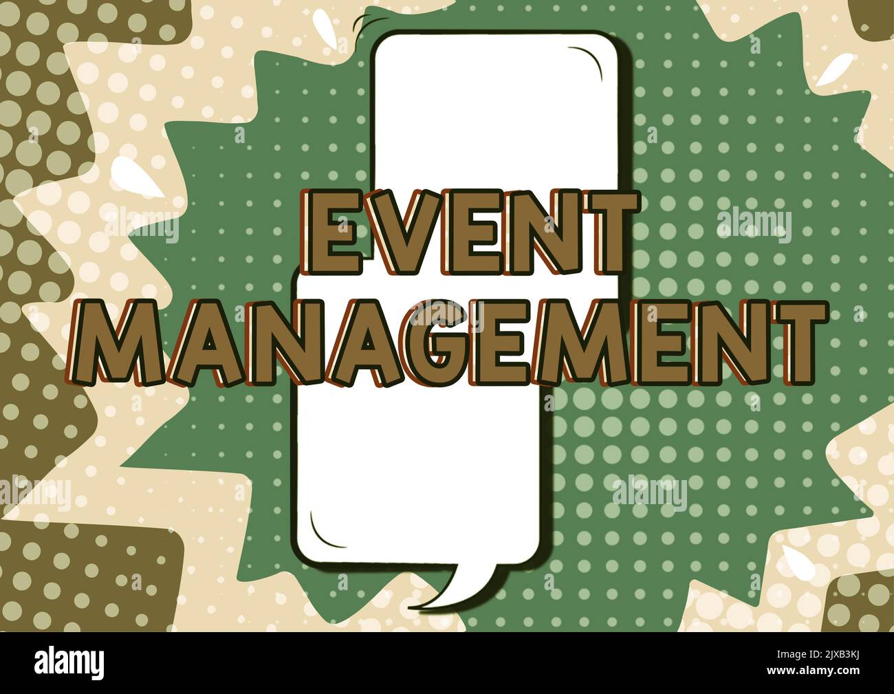 Text showing inspiration Event Managementcreation and development of ...