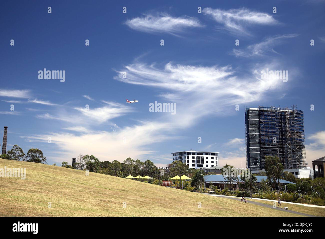 General scene of Sydney Park in Sydney on Sunday, January 21, 2018 ...