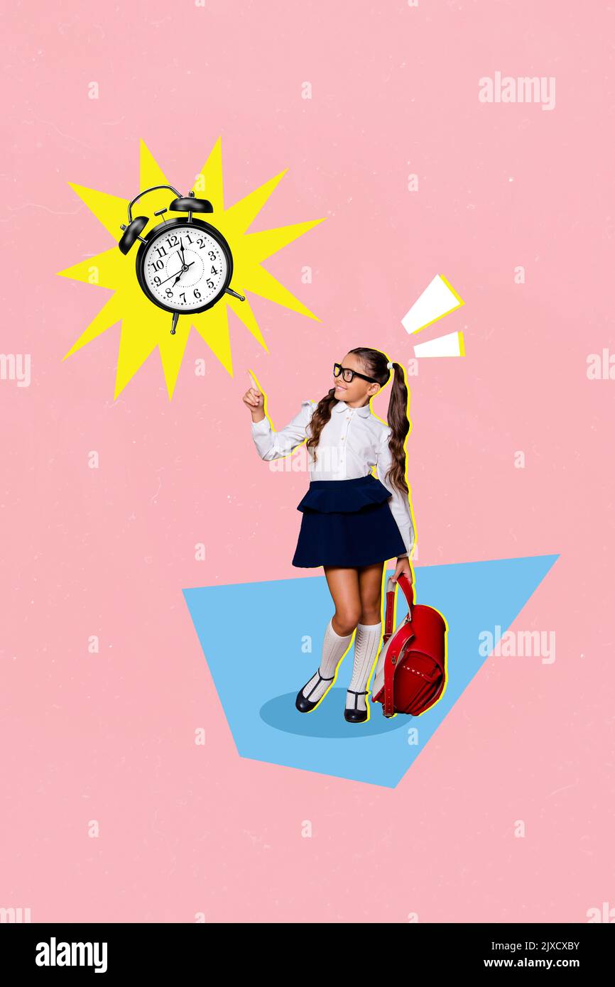 Creative 3d photo artwork graphics painting of happy funky small kid ...