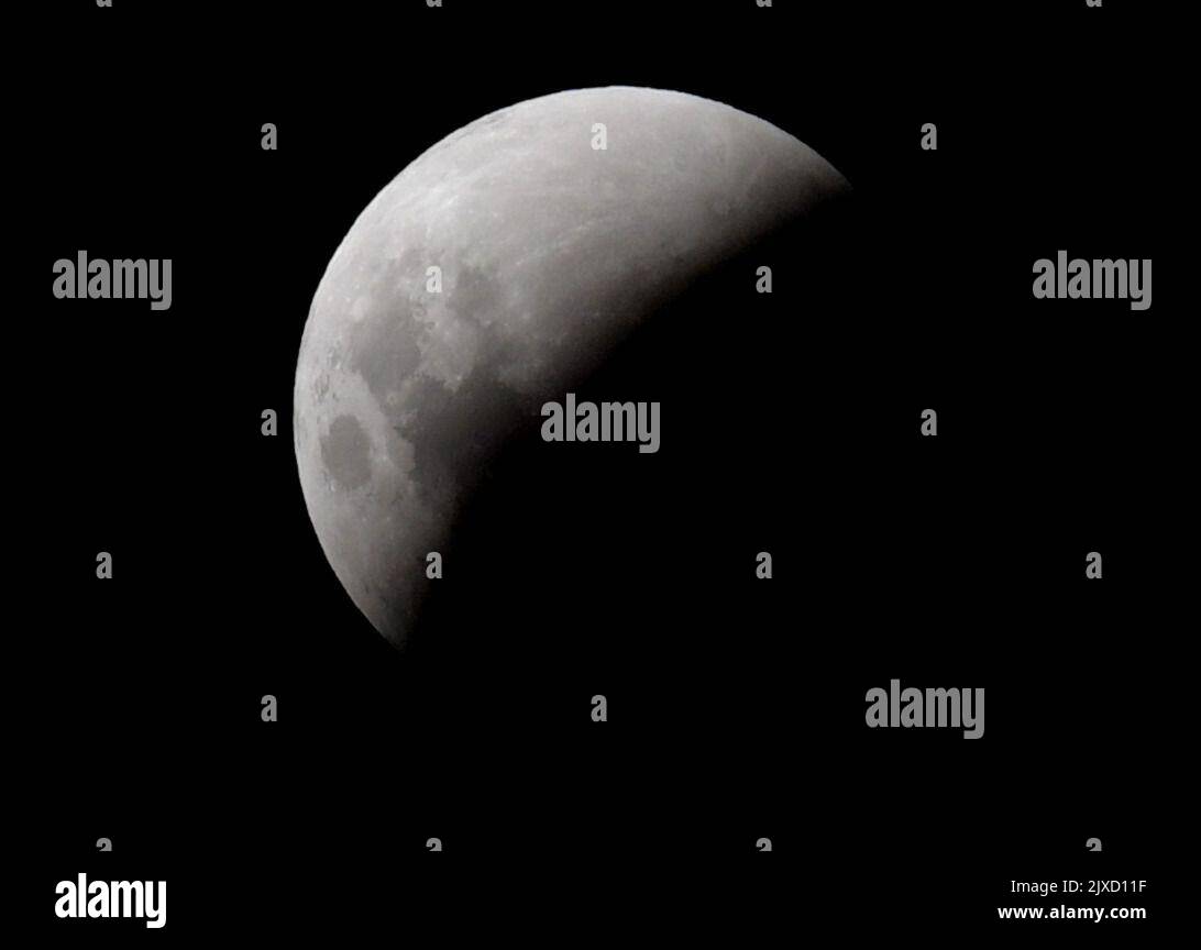The super blue blood moon eclipse in Melbourne, Wednesday, January 31 ...