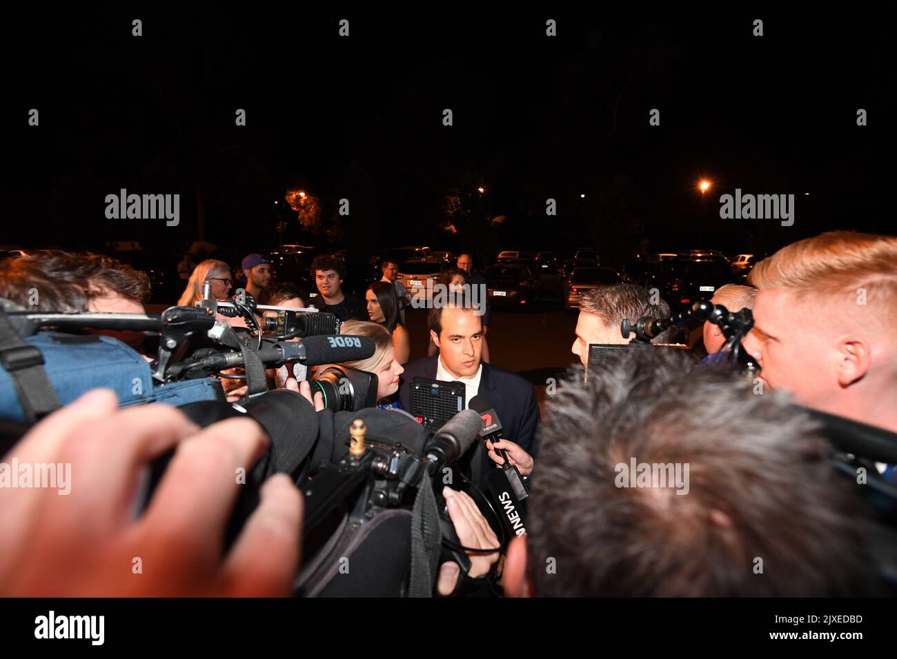 South Australian Liberal MP Vincent Tarzia arrives during the South ...