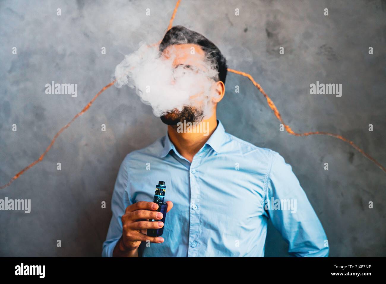 Smoking and vaping may be unhealthy and addictive and pose health risk