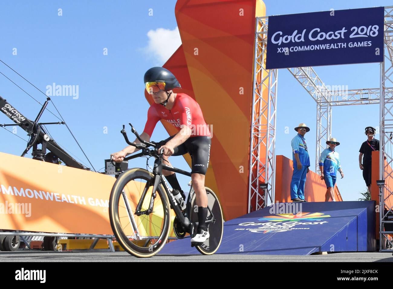 Peter Kibble Peter Kibble of Wales during Road Cycling Men's Individual Time Trial ...
