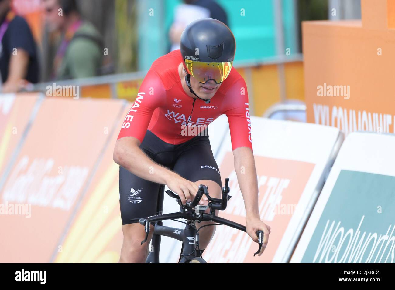 Peter Kibble Peter Kibble of Wales during Road Cycling Men's Individual Time Trial ...
