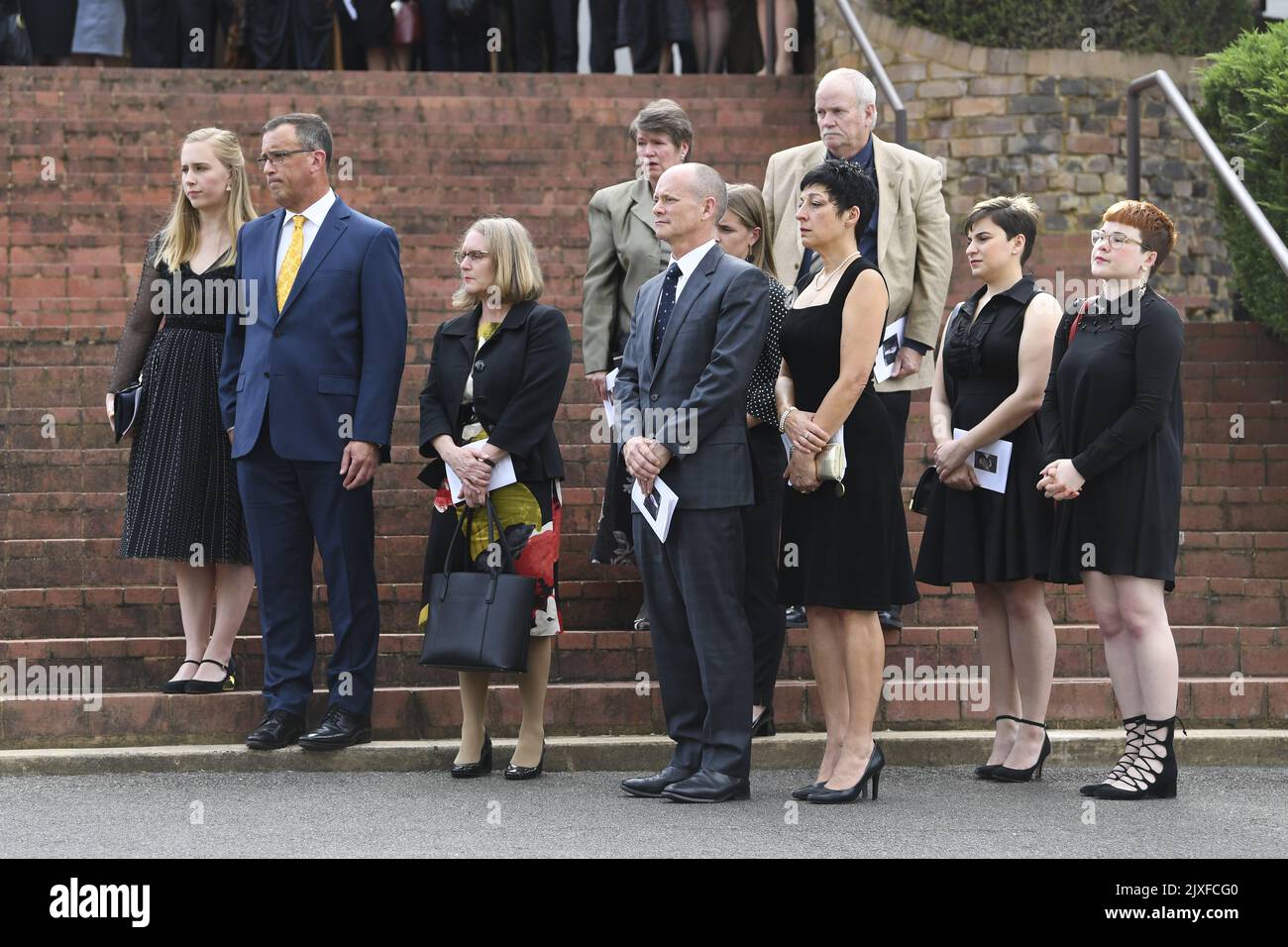 Family members, including former Queensland Premier Campbell Newman