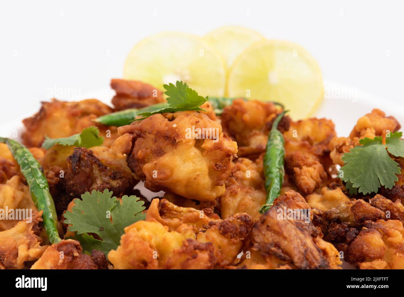 Favourite Indian Tea Time Fritters Cauliflower Pakoda Also Called Gobi