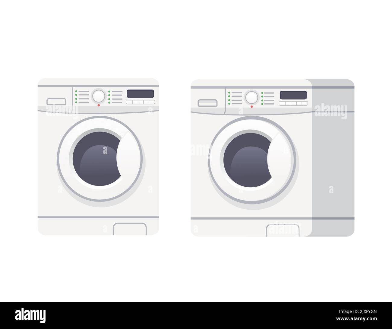 Modern electric washing machine laundromat washing appliance for ...