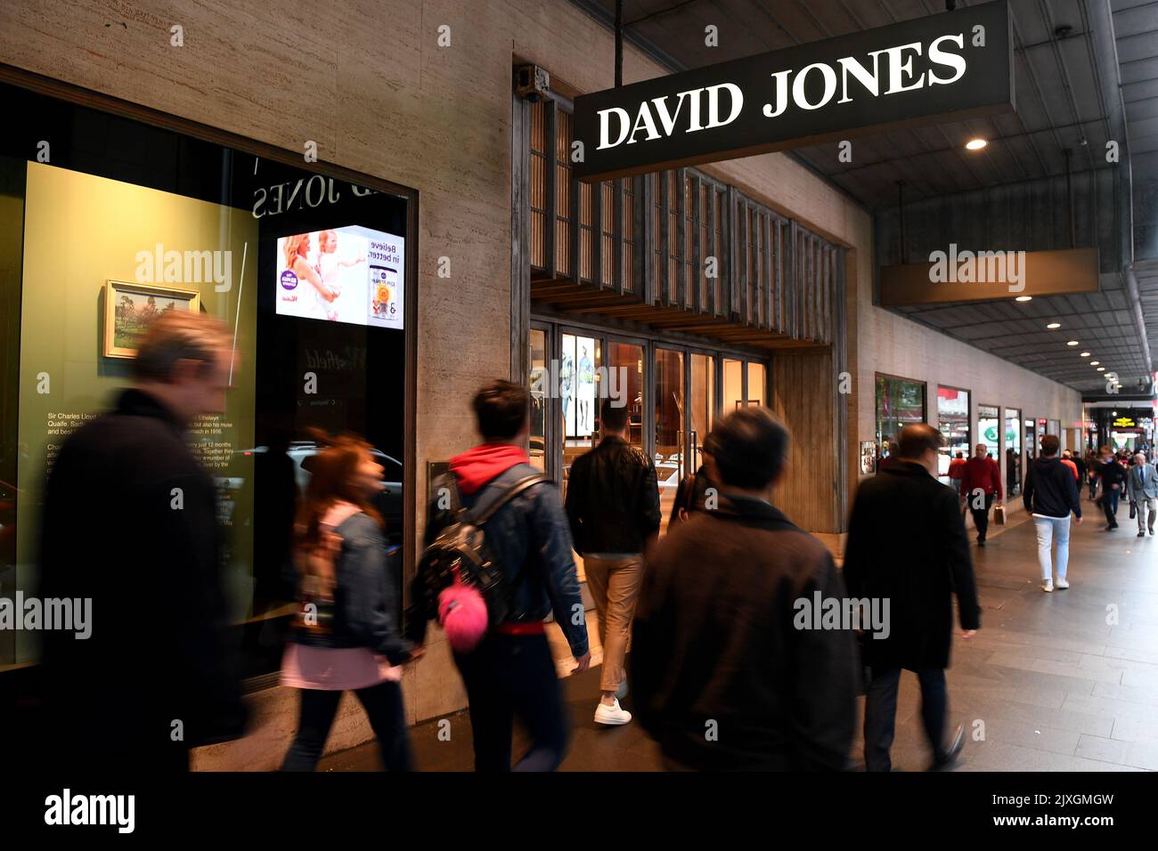 A David Jones department store is seen in Sydney, Thursday, May 24 ...