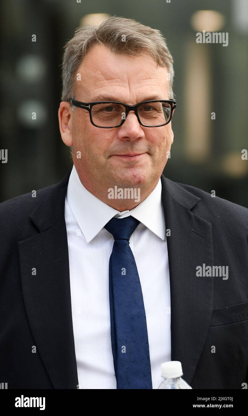 CBA banker Brett Perry leaves the Royal Commission into Misconduct in