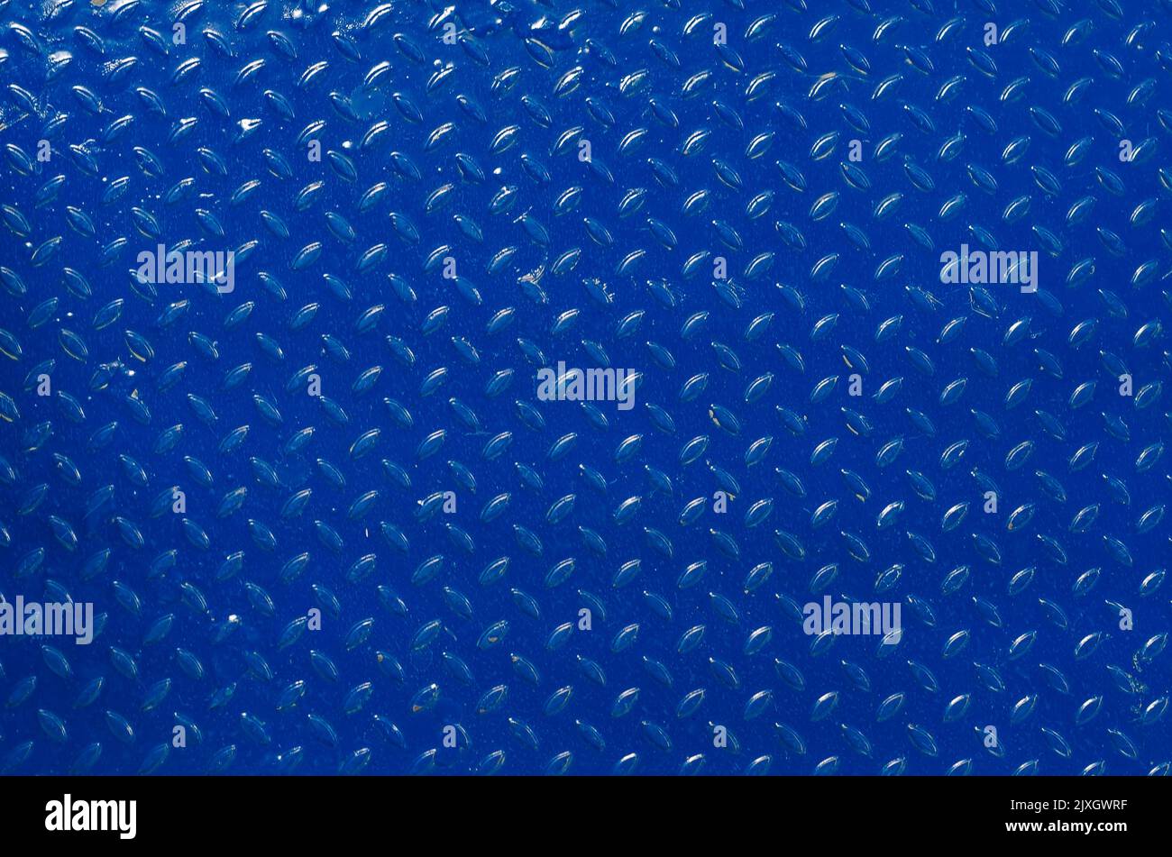 Blue metallic patterned background. Abstract background Stock Photo