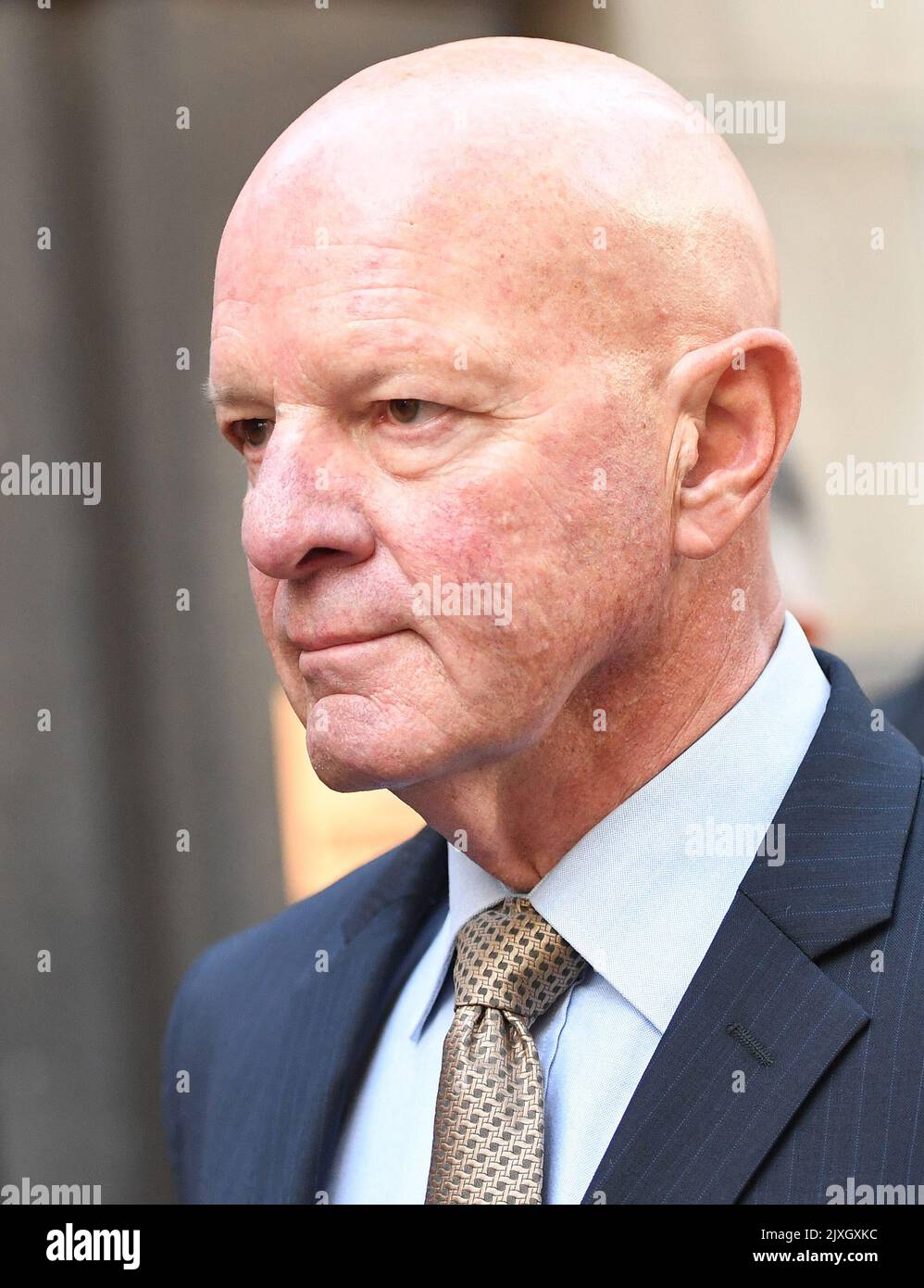 Clifford John Gerathy leaves the Supreme Court in Melbourne, Friday