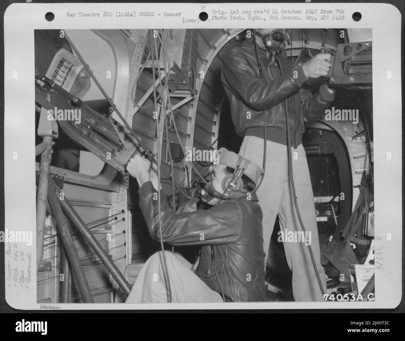 Aerial Gunners Of The 436Th Bomb Squadron, 7Th Bomb Group At Their