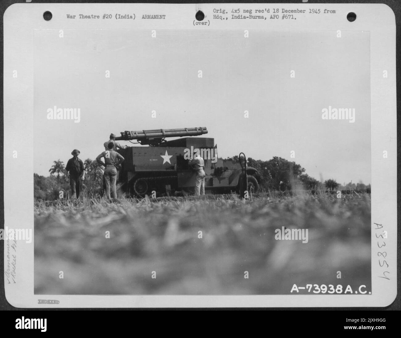 Rocket Gun Carrier At Bengal Air Depot In India Stock Photo Alamy