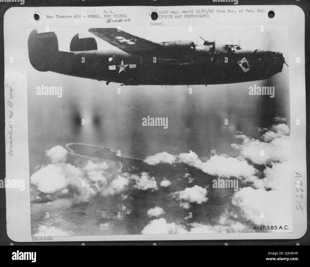 "The Ace of Spades," one of General Kenney's Fifth Air Force Liberator