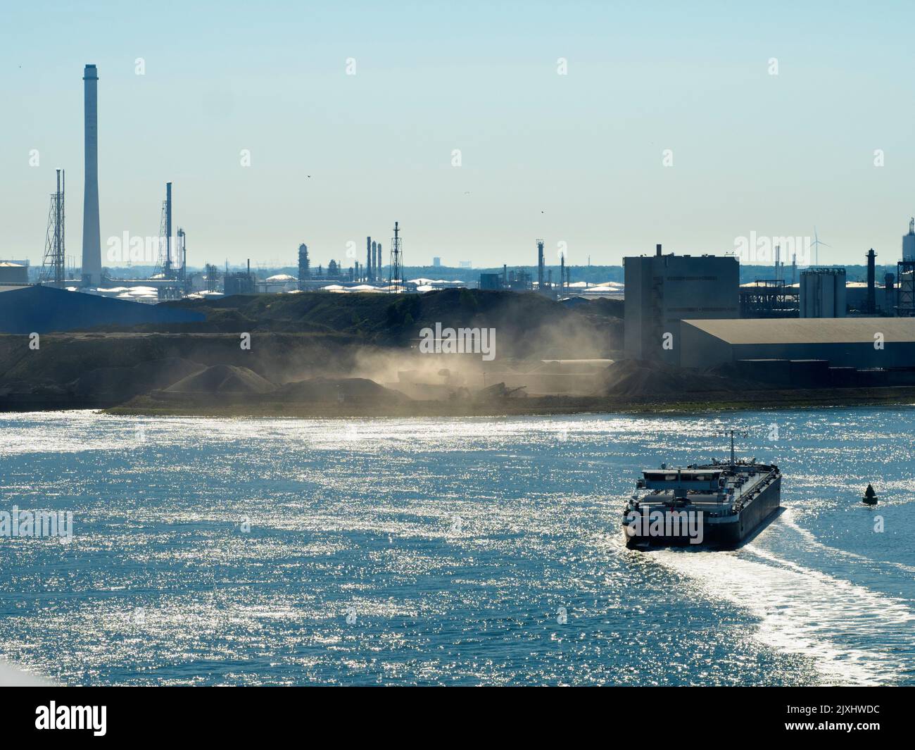 The Port of Rotterdam is the largest seaport in Europe, and the world's