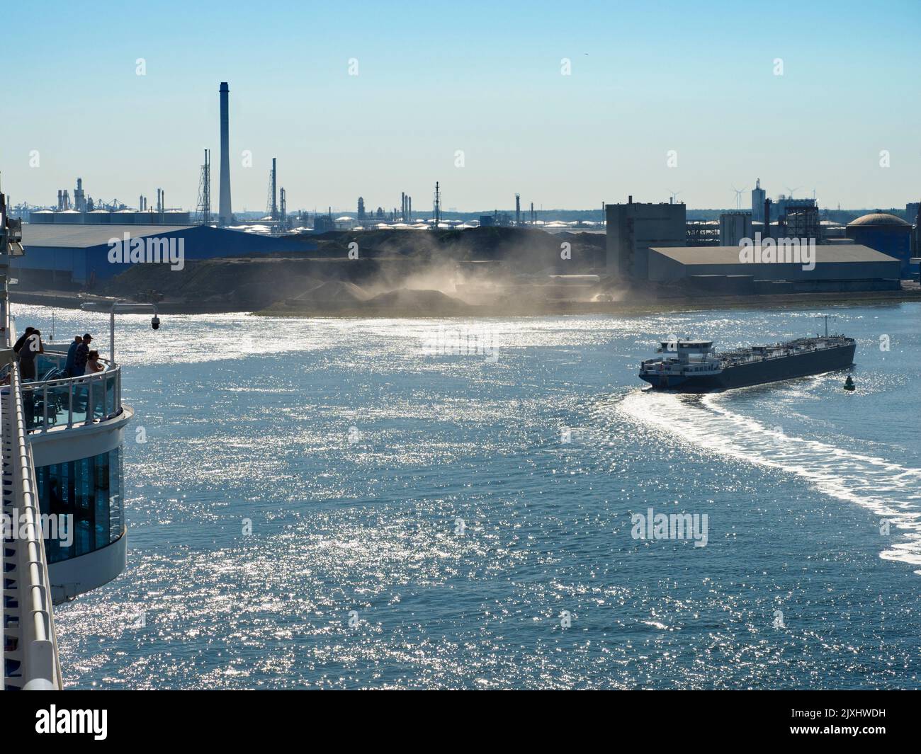 The Port of Rotterdam is the largest seaport in Europe, and the world's