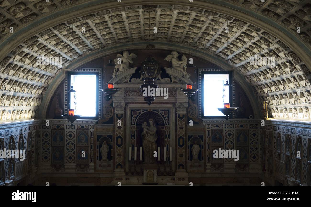 Interior View Of The Santa Maria meaning Saint Mary Cathedral Church Interior View Of The Santa Maria meaning Saint Mary Cathedral Church