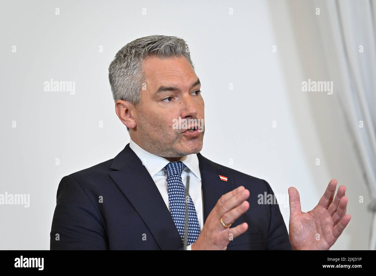 Vienna, Austria. 07th Sep, 2022. Council of Ministers of the Federal