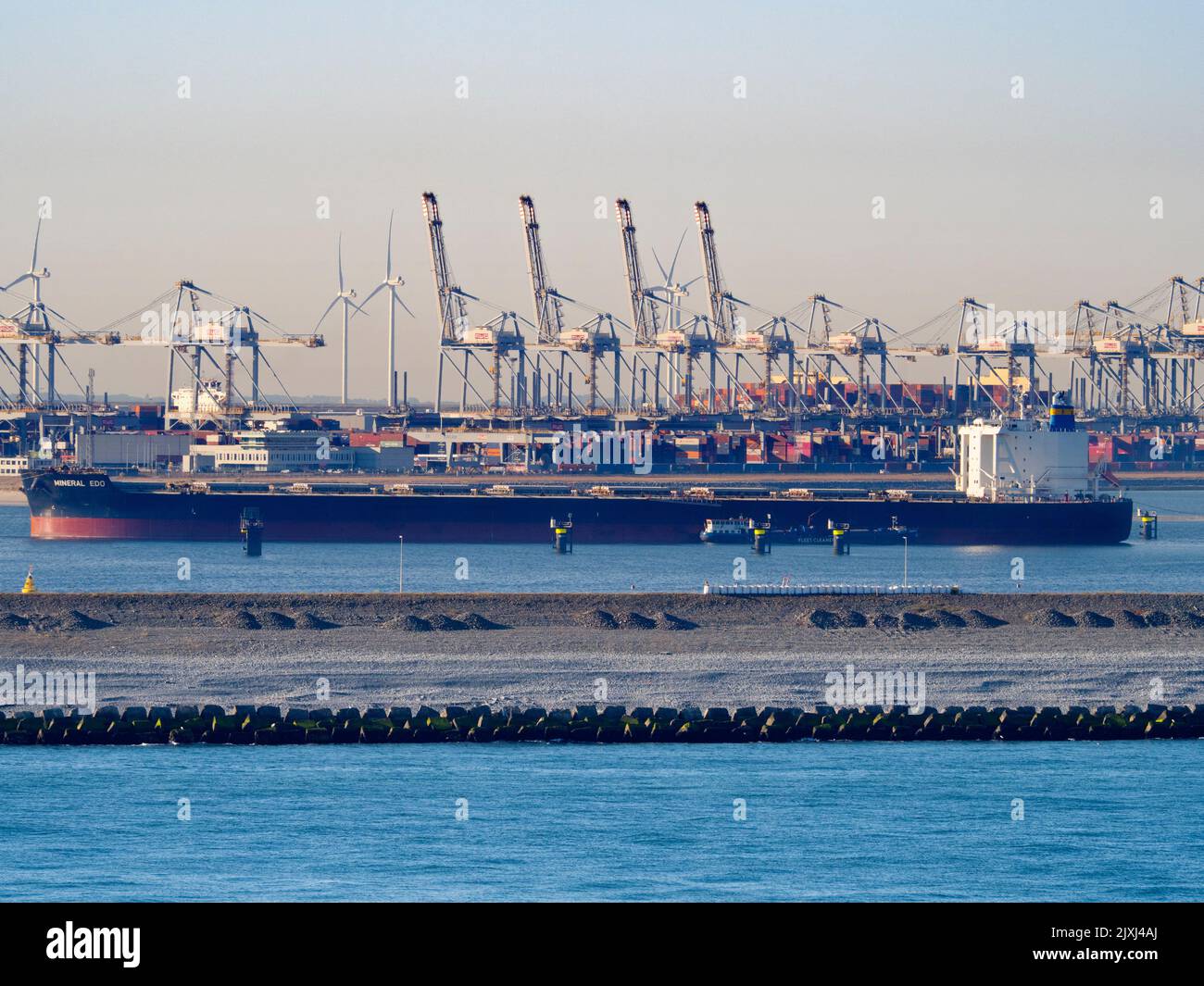 The Port of Rotterdam is the largest seaport in Europe, and the world's