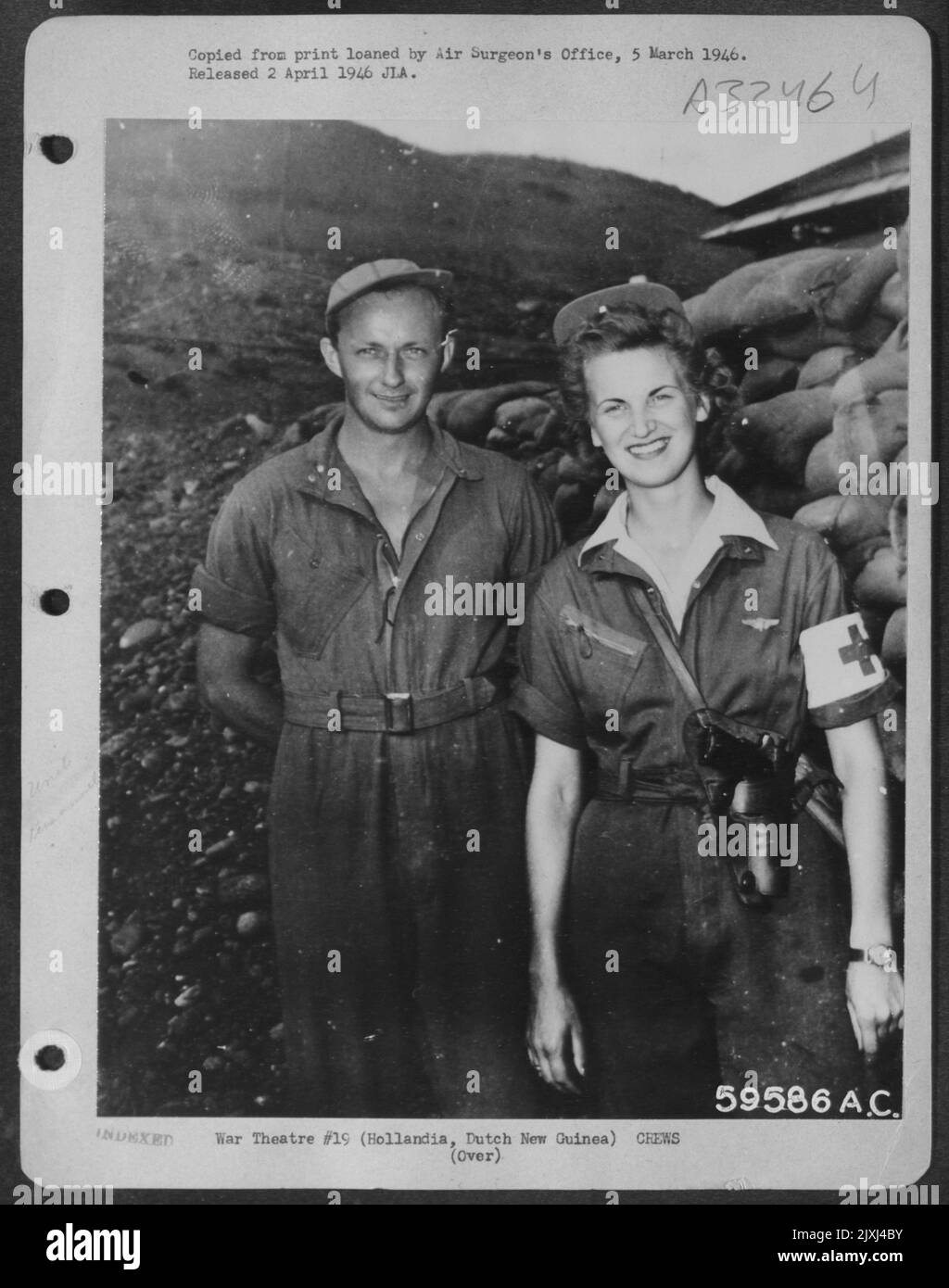 804th Medical Air Evacuation Transportation Squadron, 1944. Lt. Dorothy