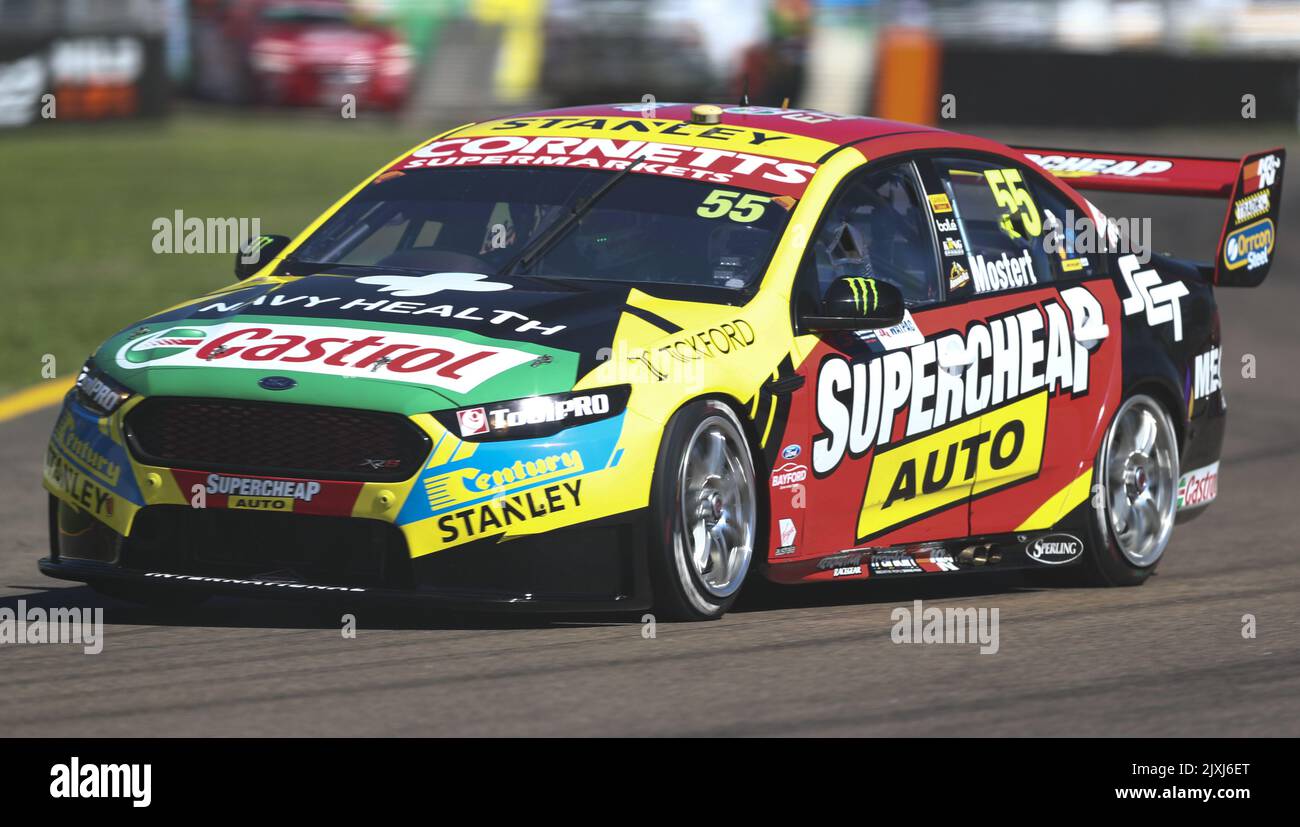 Chaz Mostert of Supercheap Auto Racing team during a qualifying session ...