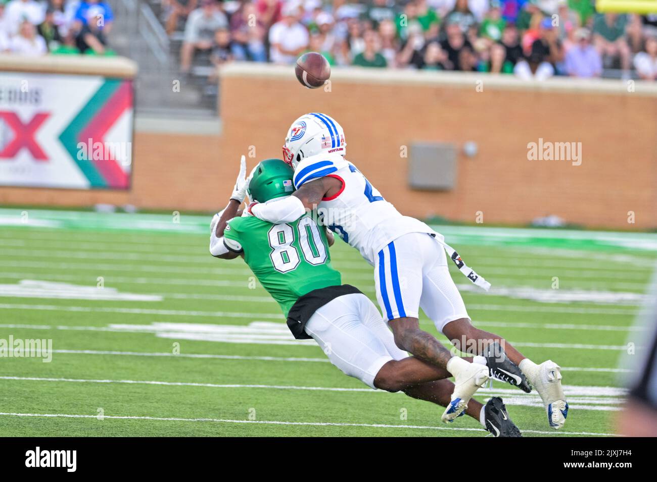 Southern Methodist Mustangs defeat North Texas Mean Green