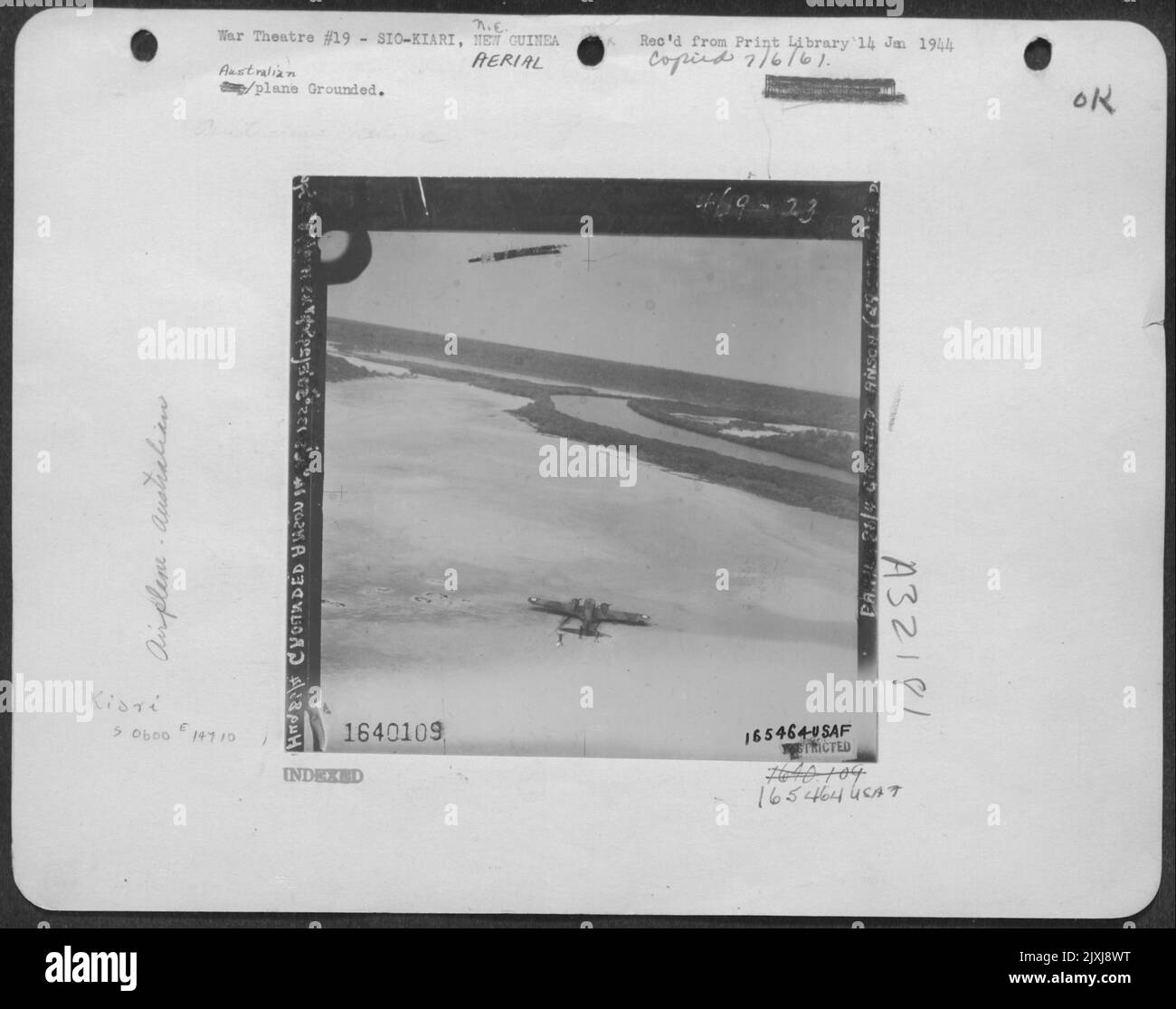 Australian plane grounded Stock Photo - Alamy