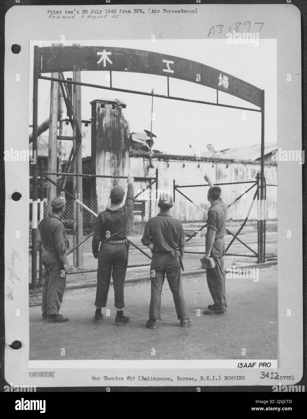 This burnedout warehouse at Balikpapan is under new management