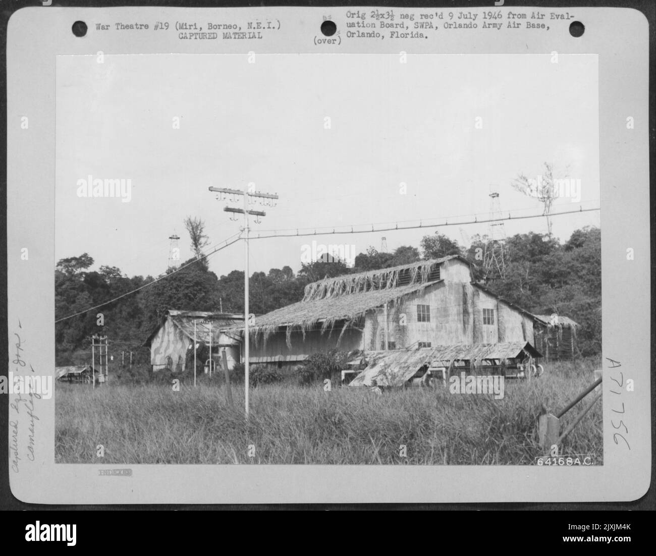 Shell Miri Old Building This is the second compressor plant at Miri, and it was undamaged by ...