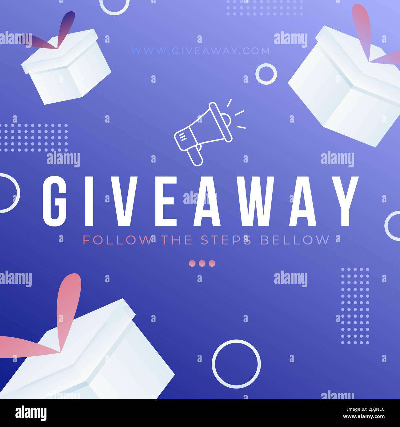 Giveaway Template  Instagram giveaway, Giveaway graphic, Event flyer  templates