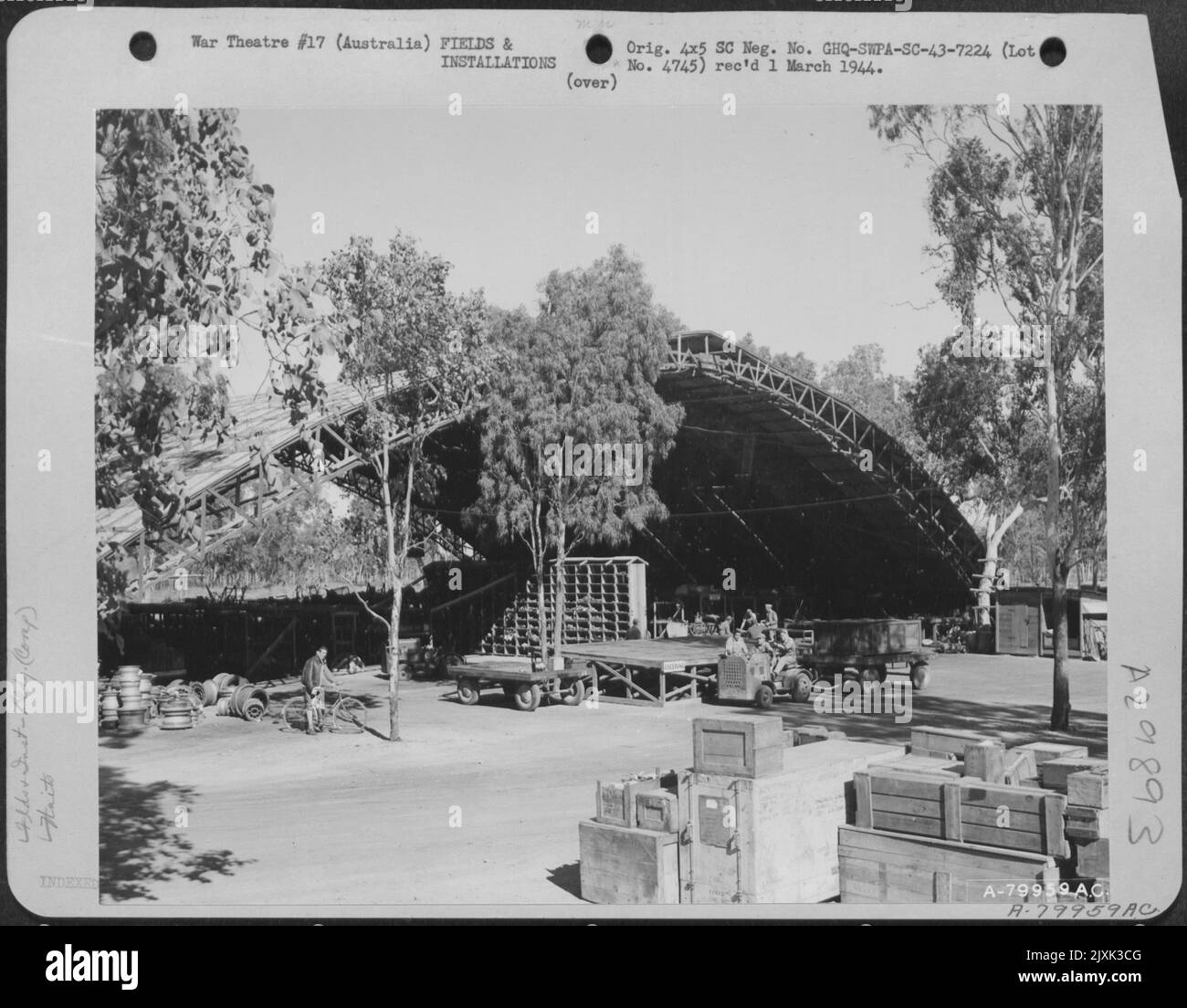 Exterior View Of The Reclamation, Reparable And Salvage Shop Of The 4Th
