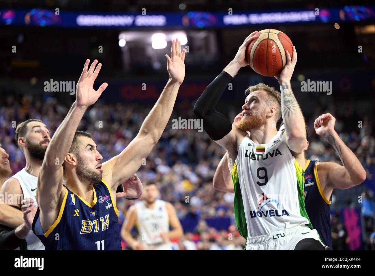 Cologne, Germany. 07th Sep, 2022. Basketball European Championship