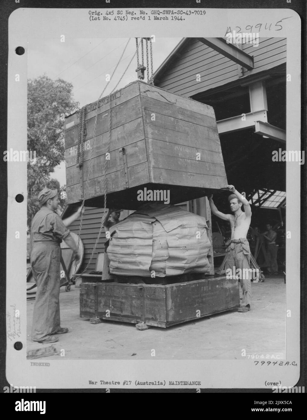 After undergoing a complete overhaul at the 4th Air Depot engine