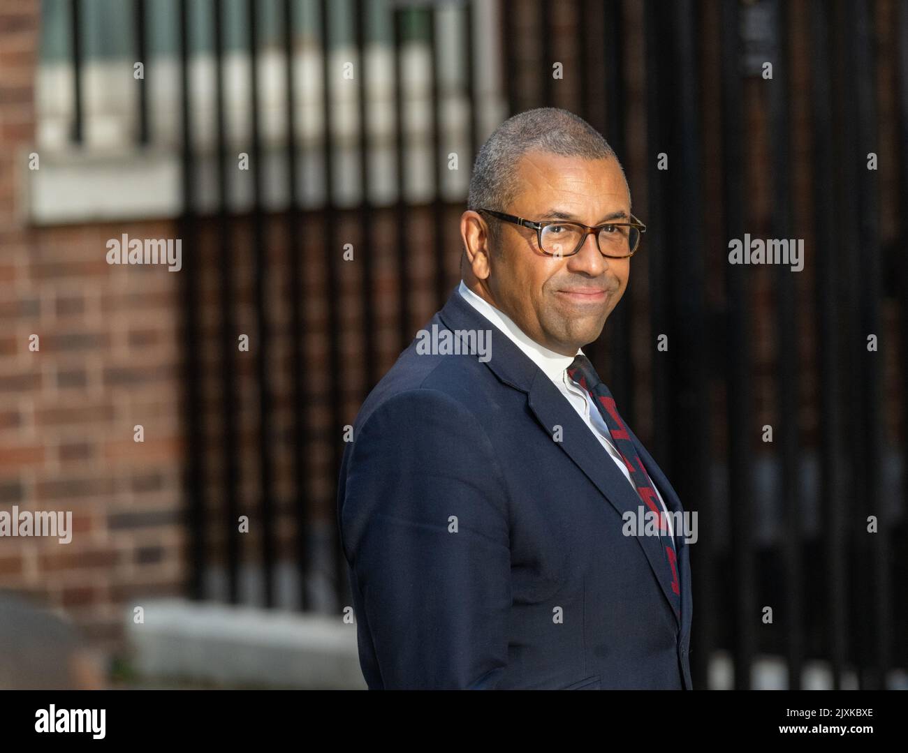 London, UK. 07th Sep, 2022. James Cleverly, Foreign Secretary, arrives at a cabinet meeting at 10 Downing Street London. Credit: Ian Davidson/Alamy Live News Stock Photo