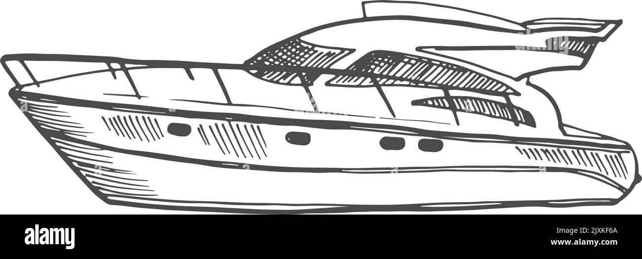 Motorboat Drawing Stock Illustrations – 752 Motorboat Drawing Stock  Illustrations, Vectors & Clipart - Dreamstime