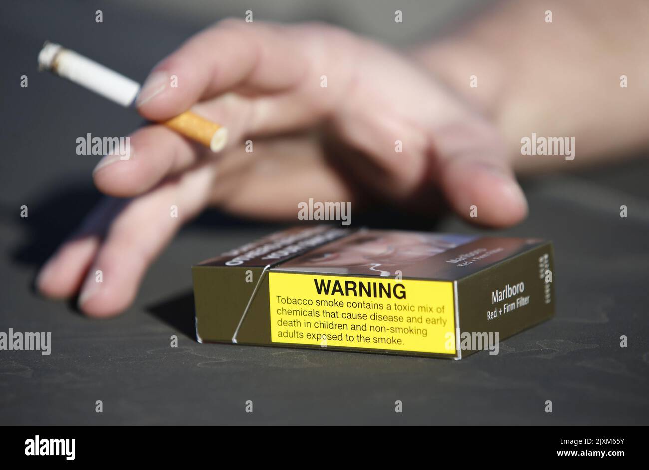 A stock image of a cigarette packet in Brisbane, Friday, August 31, 2018.  (AAP Image/Regi Varghese Stock Photo