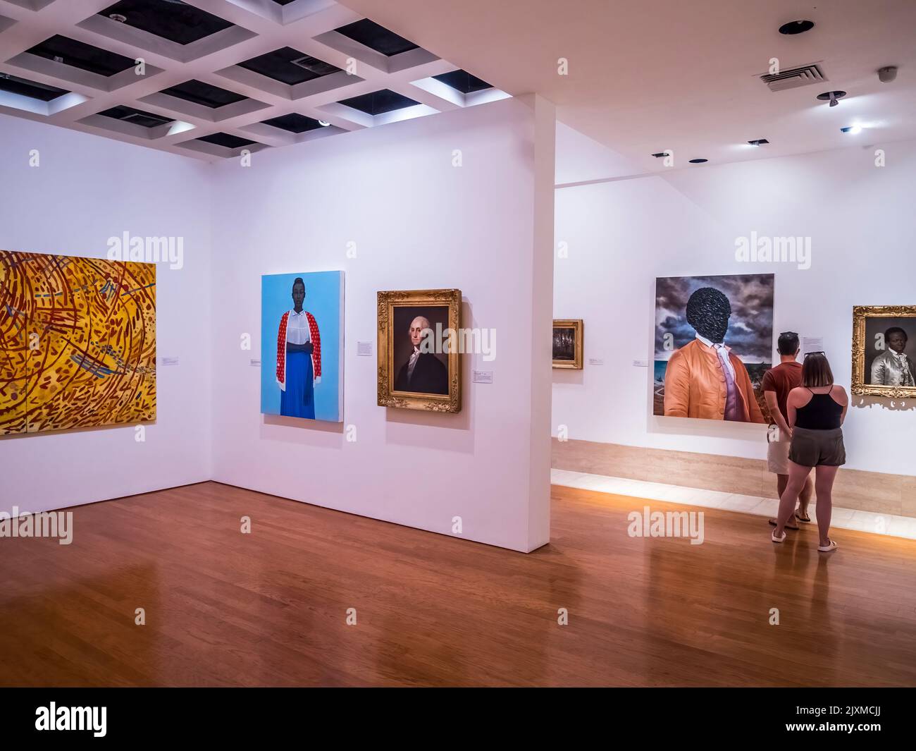 Interior displays in the Cummer Museum and Gardens in Jacksonville Florida USA Stock Photo Alamy