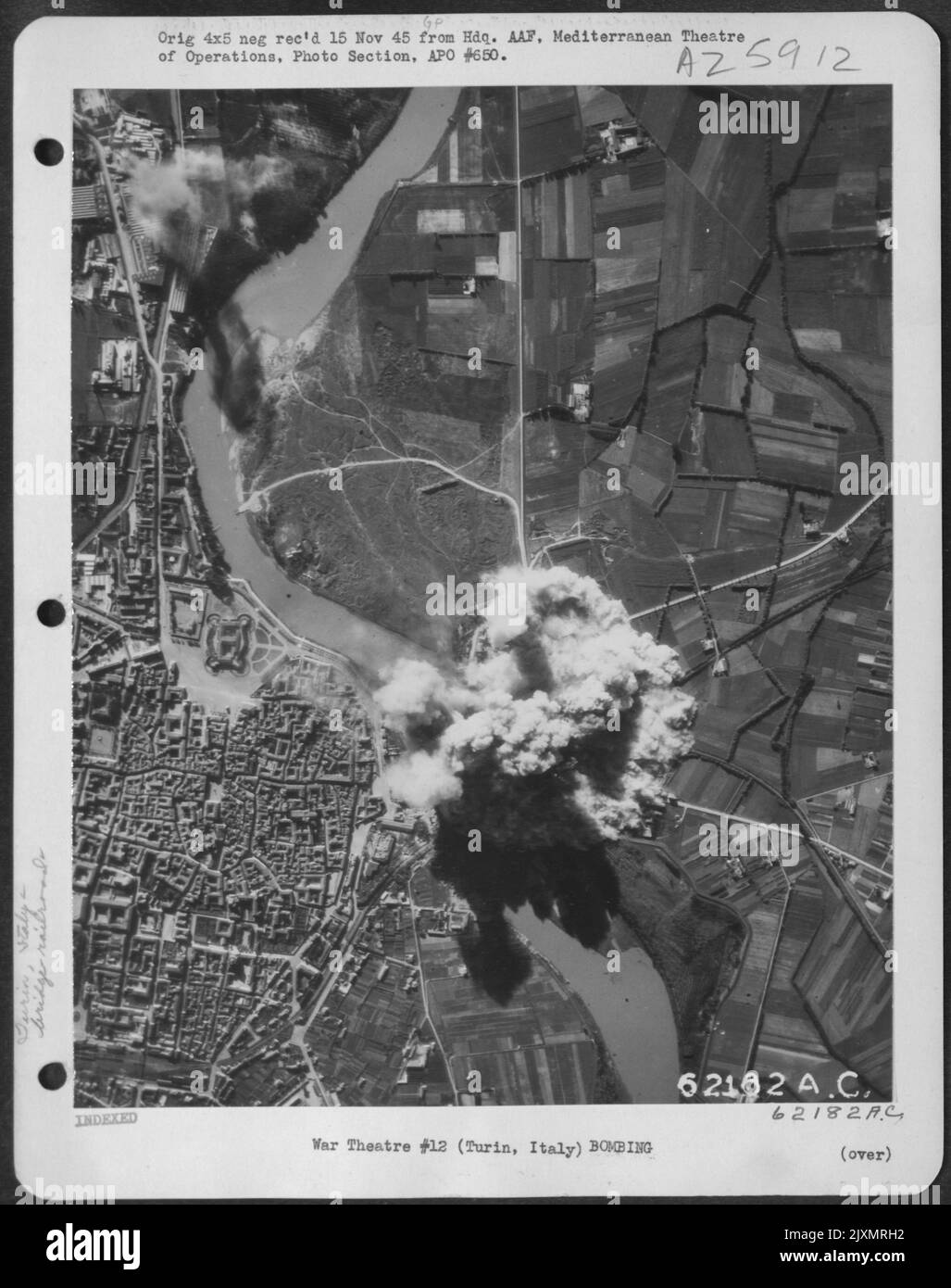 Bombs Dropped By North American B-25 Mitchells Of The 12Th Air Force ...