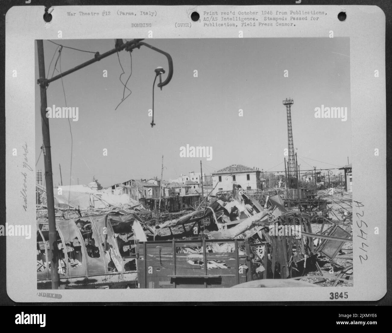 Planes Of The Mediterranean Allied Air Forces Attacked The Rail Yards