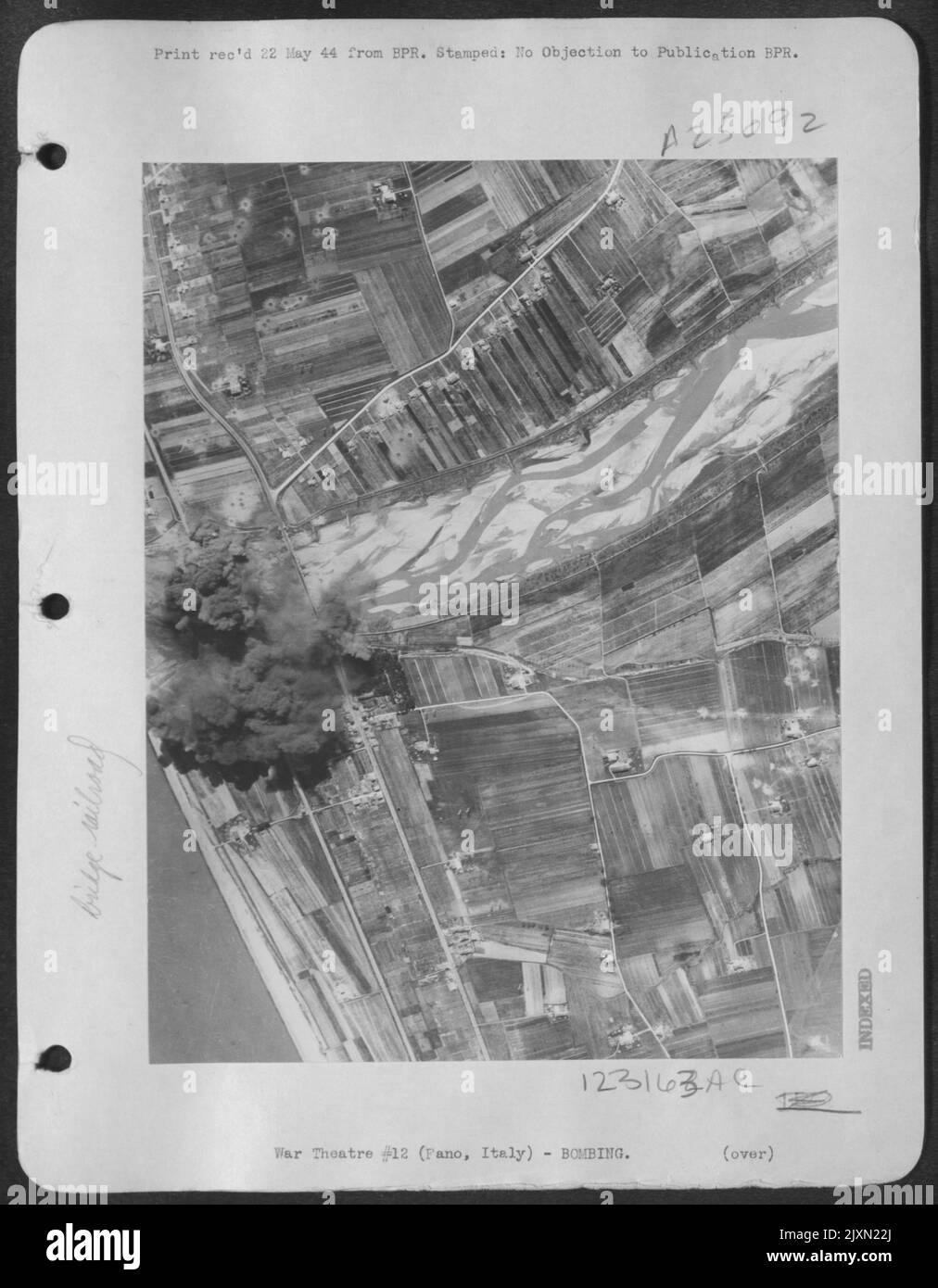 Aerial war damage sardinia hi-res stock photography and images - Alamy