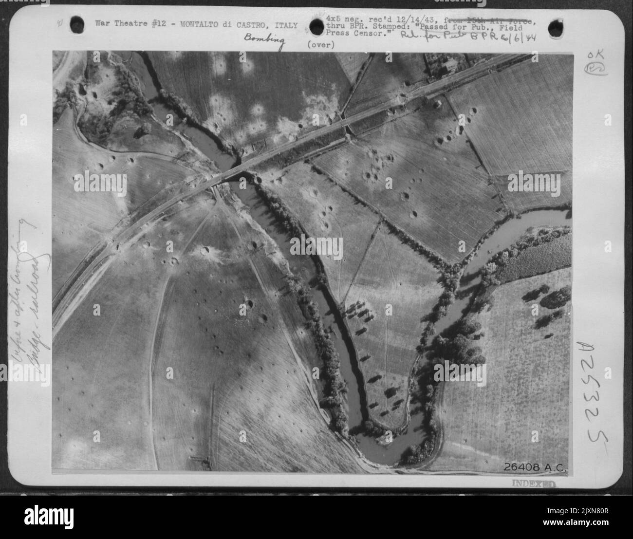 FROM ADVANCED BOMBER BASE November 13Two aerial photographs give