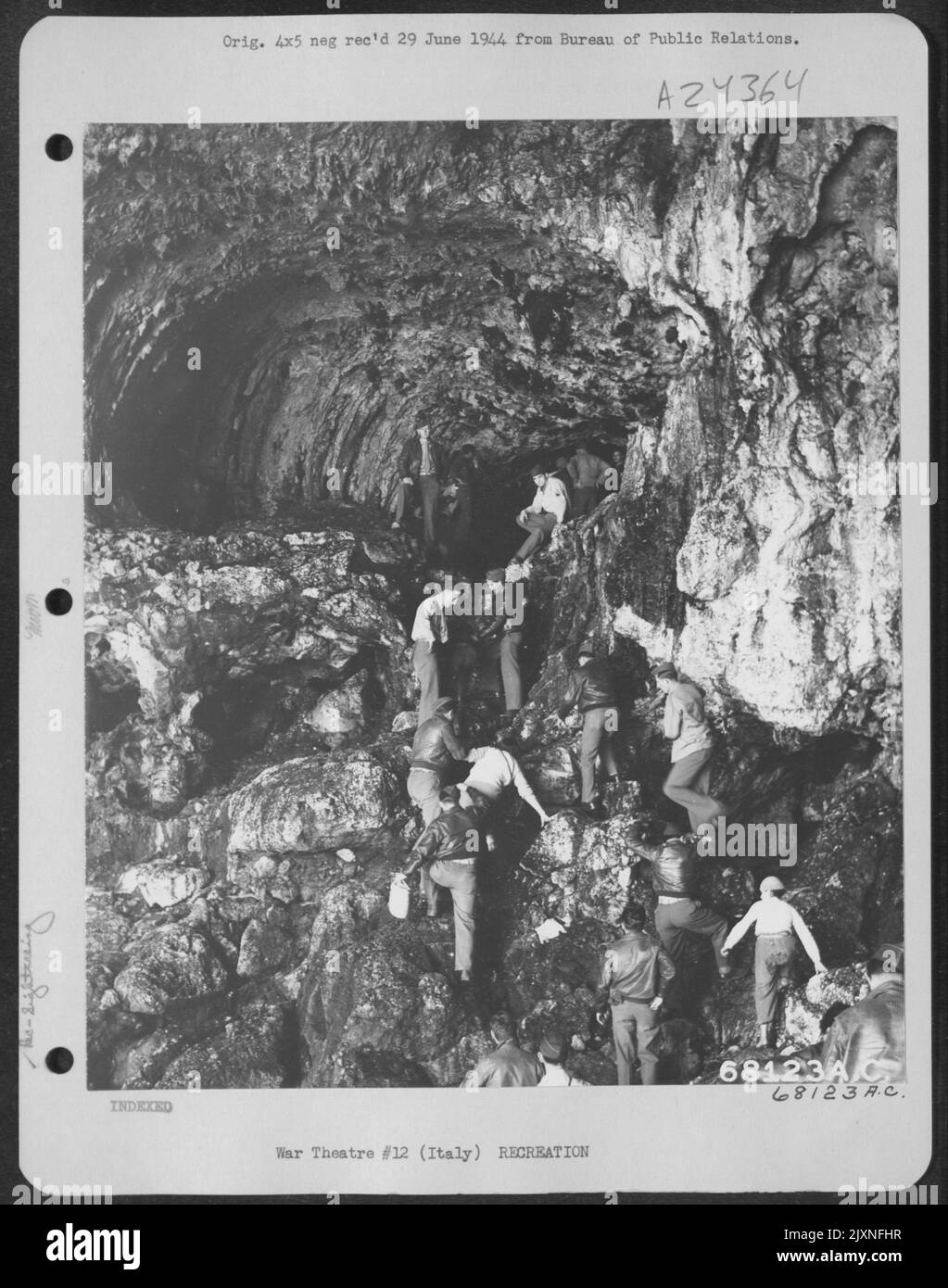 The Party Of 20 WarWeary Youths Of The 15Th Army Air Force Joined By 2