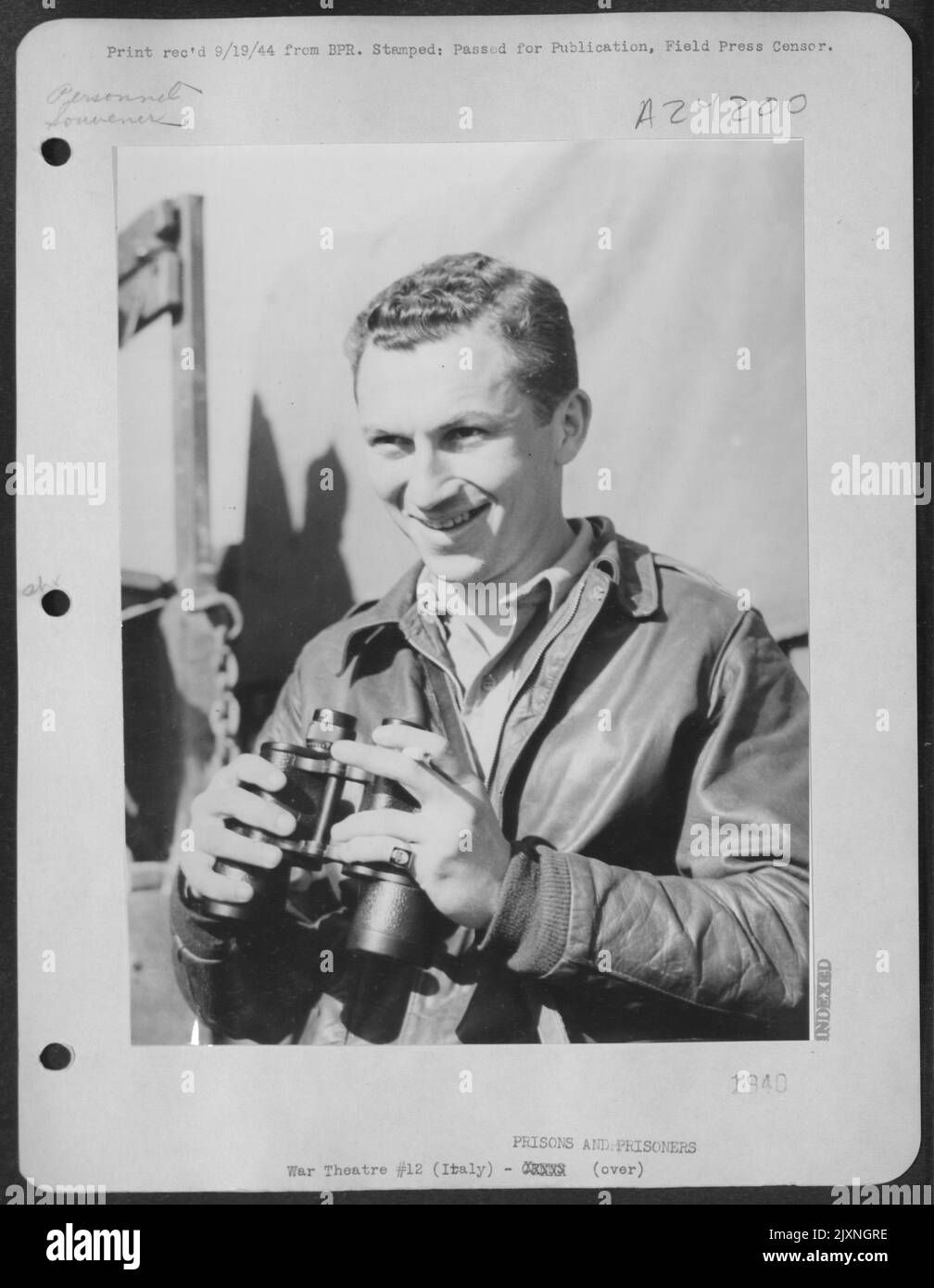 Lt. Irving Fox Of Cincinnati, Ohio, Brought Back This Pair Of German ...