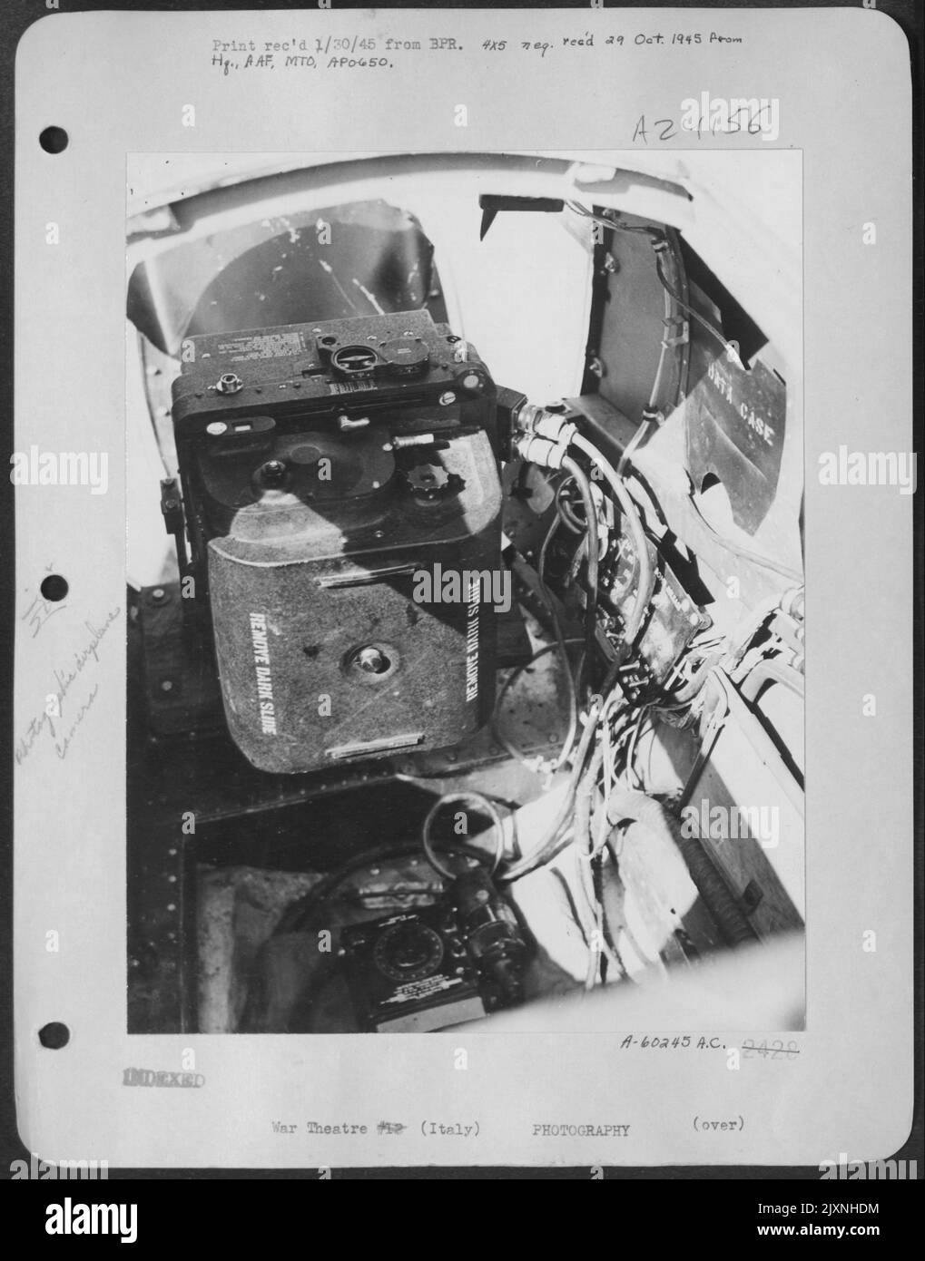 Interior View Of Lockheed P38 Lightning Photo Ship Showing Complete K