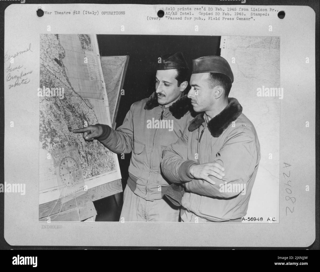 Left Capt Lafayette Souza From Rio De Janeiro Flight Leader And left-capt-lafayette-souza-from-rio-de-janeiro-flight-leader-and