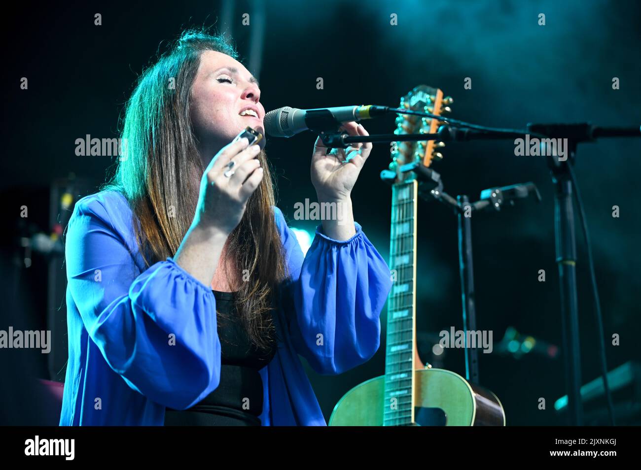 Sandi Thom Performing at Doncaster DN ONE Live , Uk , 04.09.2022 Stock Photo