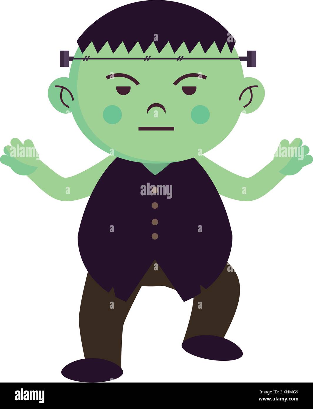 halloween frankenstein character Stock Vector Image & Art - Alamy