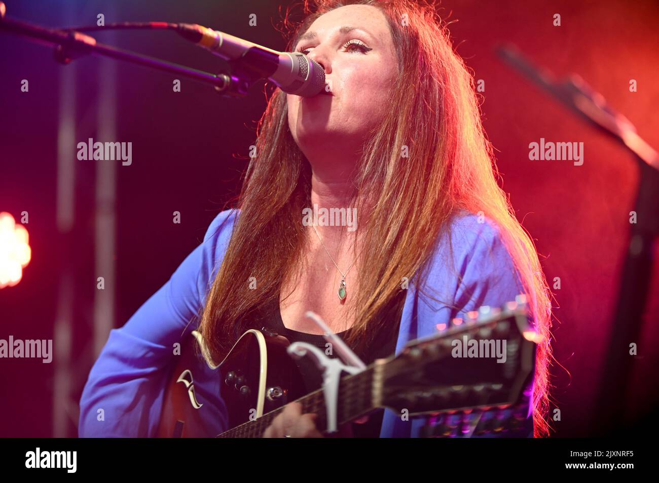 Sandi Thom Performing at Doncaster DN ONE Live , Uk , 04.09.2022 Stock Photo