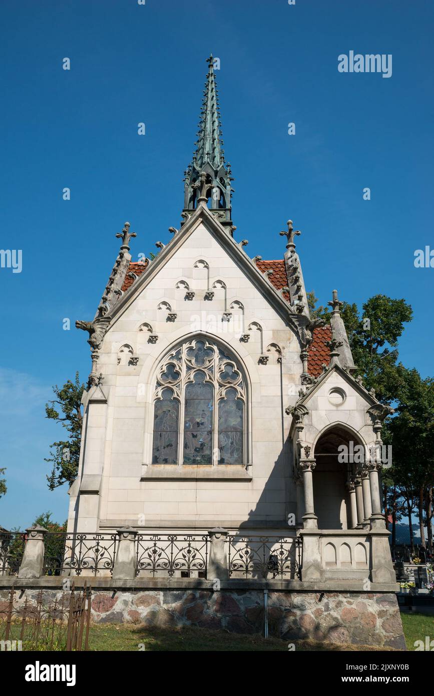 Buchholtz chapel in Supraśl, Białystok County, Podlaskie Voivodeship, Poland Stock Photo
