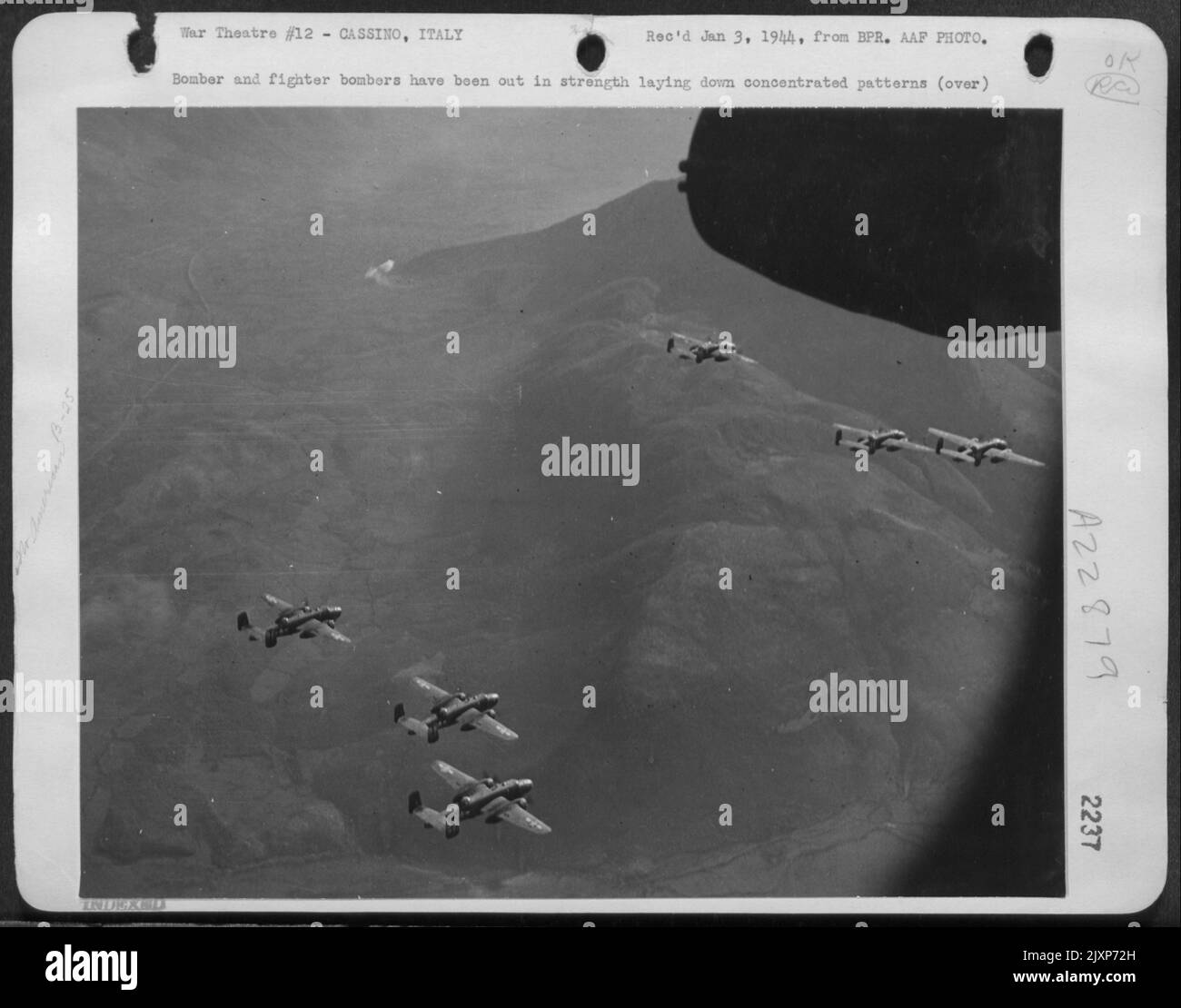 Bombers And Fighter Bombers Have Been Out In Strength Laying Down